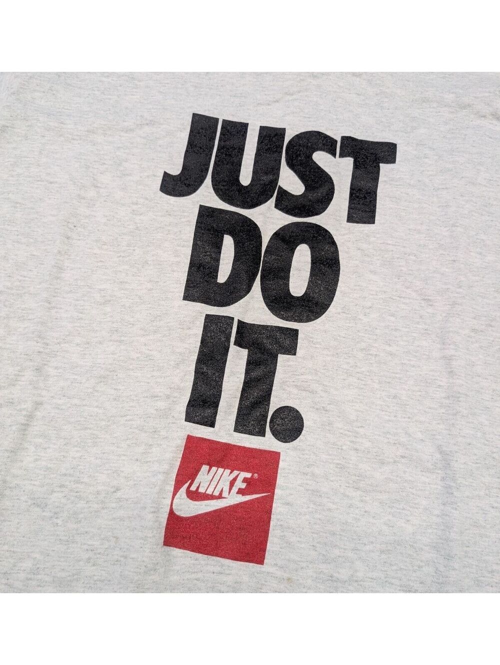 Vintage 90s Nike Just Do It Spell Out Promotional T-shirt - Picture 2 of 7